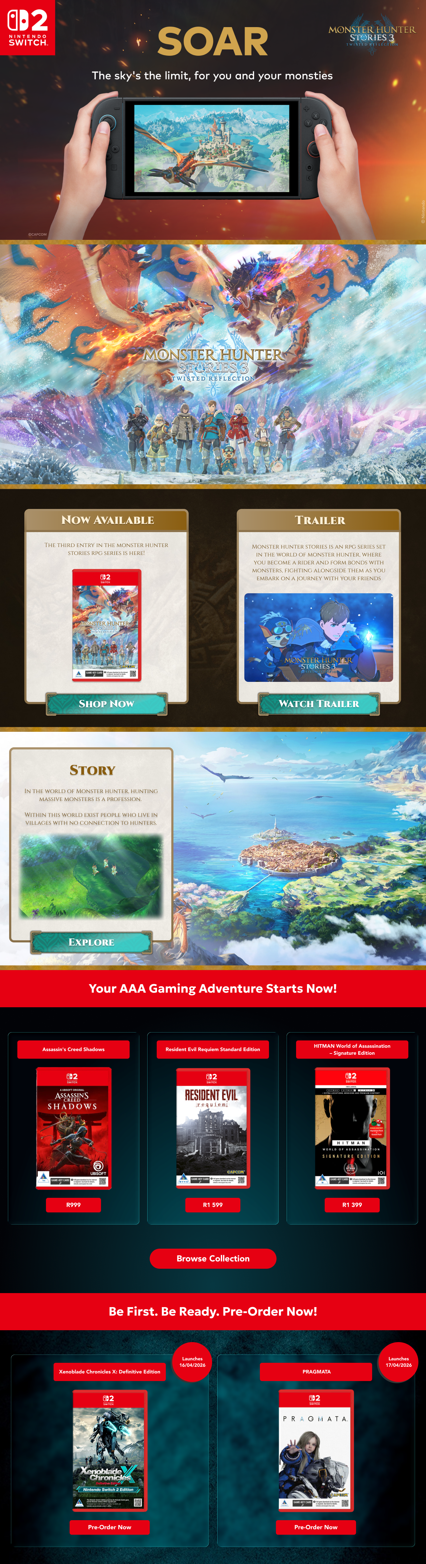 Nintendo Switch Mailer